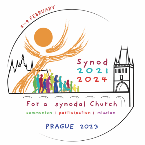 Logo synody kontinentální-Praha